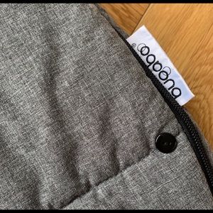 Bugaboo footmuff in grey melange